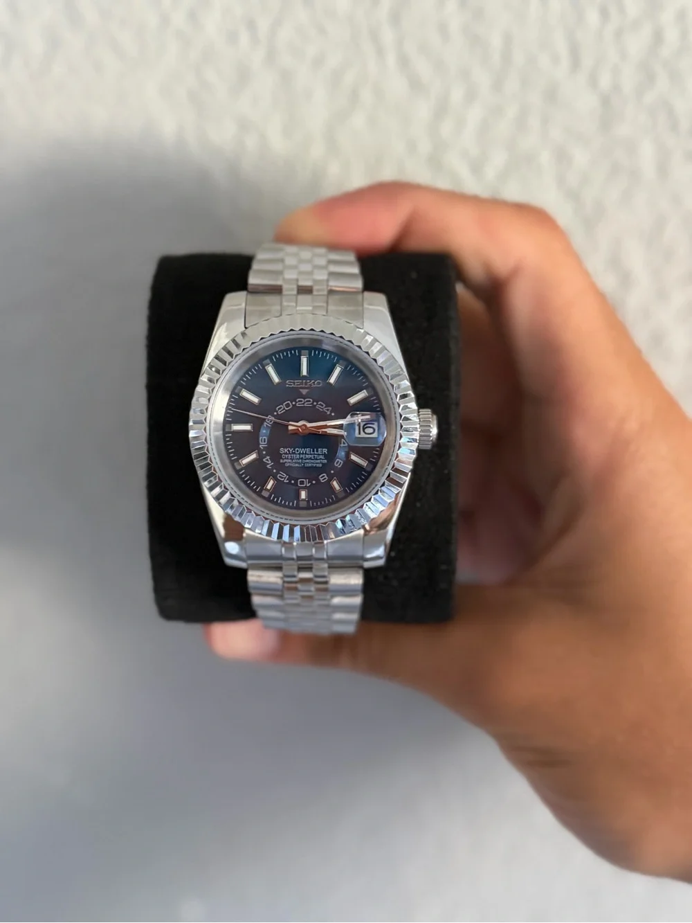 Seiko Mod: Blue Sky-Dweller